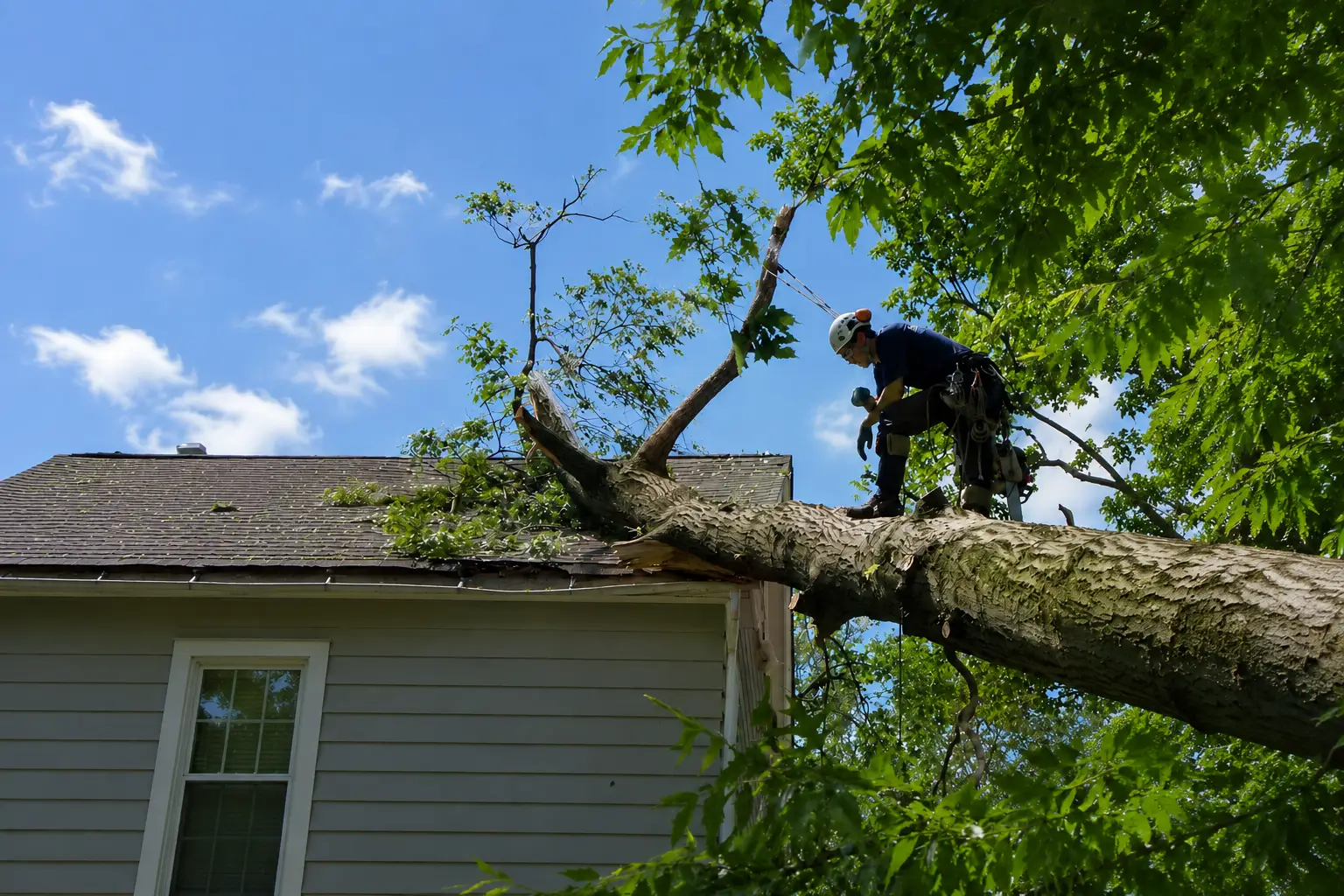 Emergency tree service in St. Louis